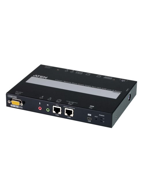 ATEN KVM Over IP 1-Local/Remote Share Access Single Port VGA KVM over IP Switch